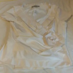 Cream silk blouse (12)